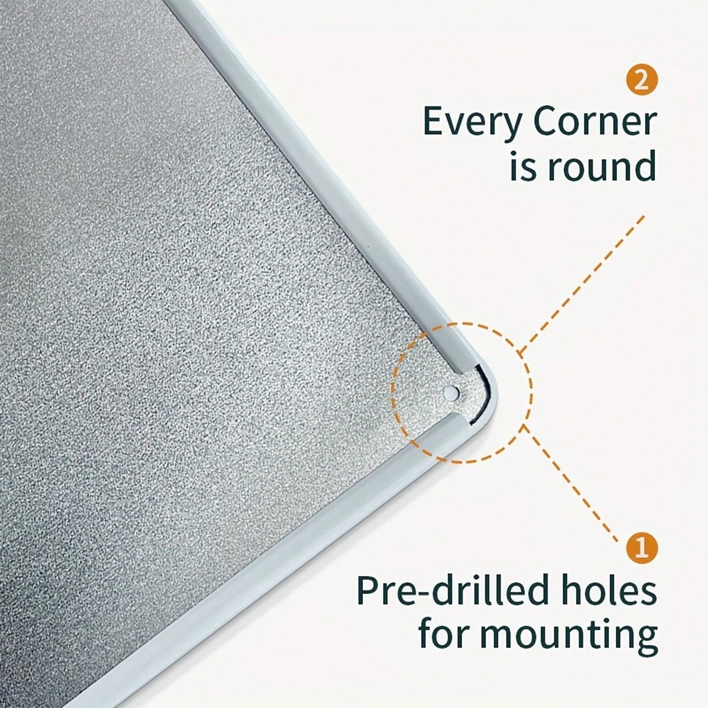 Mipcase 10pezzi Adesivo Da Parete In Pvc Blu E Bianco Per - Foto 4