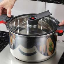 Micro Pressure Cooker, Pressure Cookware Stainless Steel Stew Pot, Multi Cooker Hotpot For Home Cooking
