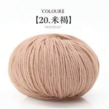 6pcs/Set Soft Alpaca Wool Blend Yarn - Medium Weight, Suitable For 4-5mm Needles, For Comfortable Knitted Sweaters, Jackets, Vests, Shawls, Scarves, Hats In Various Colors - 6-pack - View 31