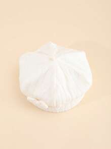 1 pieza Boina de primavera para bebé, gorro de unicolor para bebé niña, apto para exteriores, viajes y vida diaria