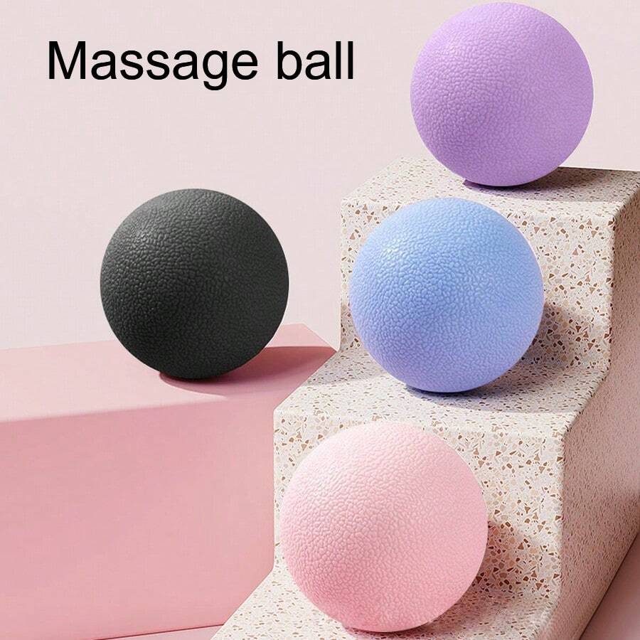 1pc Massage Ball For Foot, Neck, Back And Waist Muscle Relaxation, Fitness And Yoga Gym Accessories