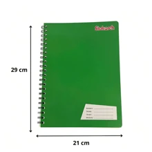 SIokarch Professional Spiral Notebook Double Ruled/Large Classic Squared 100 Hours Primary To Secondary - Big Painting - View 4