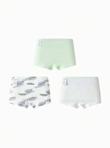 Balabala Balabala sous-vêtements pour garçons préados, 3 paquets de boxers, anti-bactériens