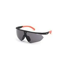 Adidas SP0015 MATTE BLACK Fashion Glasses - MATTE BLACK/AVI - View 1