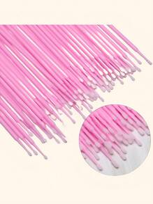 Microaplicadores Descartáveis para Extensões de Cílios - Escovas Aplicadoras Micro Sem Fiapos para Lábios, Varetas de Rímel para Cílios, Dentes, Unhas, Delineador e Cuidados Pessoais (50/100/200/300/500/600/800 peças)