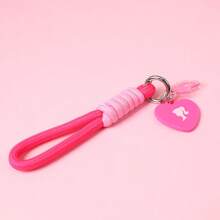 Miniso Vaso grande de acero inoxidable de Barbie con pajita y colgante como opción de regalo (800 ml) - Rojo y blanco - Ver 10