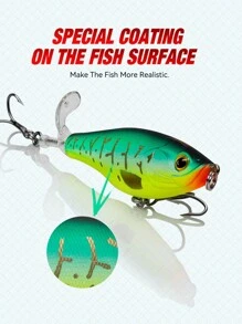 Mồi câu cá Kingdom Propeller 90mm 110mm 11g 17g Mồi cứng Đuôi xoay mềm Bút chì nổi Wobblers Mồi nhân tạo - Nhiều màu - Xem 6