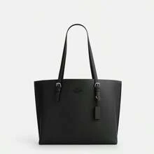 Coach Mollie Women's Handbag, Travel Tote Bag, Women's Shoulder Bag, Large Handbag - Black - View 7