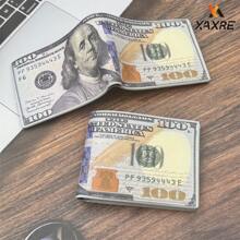 XAXRE 1-częściowy męski portfel na dolary (zapinany na guziki/zamek błyskawiczny/składany na pół), męski portfel ze skóry ekologicznej w stylu vintage z zapięciem na zatrzask - kompaktowy, design z wieloma przegródkami na karty - dla mężczyzn - idealny prezent na Dzień Ojca, urodziny i specjalne okazje odpowiedni dla nastolatków letnich, codziennych, na zewnątrz, do uprawiania sportu lub na wakacje, prezent podróżny lub na ukończenie szkoły lub prezent urodzinowy, dodatki do stroju, formalne/biznesowe, formalne