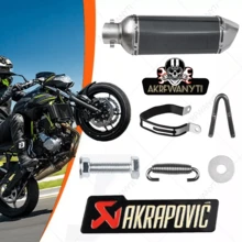 Escape Silenciador Para Motociera Universal Escape 38-51mm - 370 mm - Ver 2