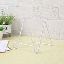 1 Pc Metal Tray Award Medal Photo Frame Art Craft Display Stand Holder Pedestal Gifts Birthday Graduation