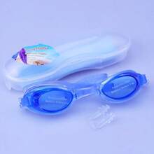Waterproof Swimming Goggles, Unisex, Anti-Fog, Adjustable, Multiple Colors Available, Beach Essentials, Beach Accessories, Pool Float - Multicolor - View 3