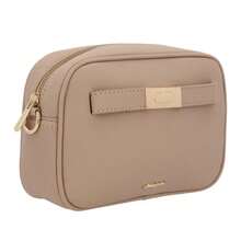 BOLSO TIPO CROSSBODY CON ADORNO DORADO - Beis - Ver 1