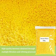200/500/1000g 合成蜂蠟顆粒 - 多重過濾蠟，適用於DIY與蠟燭製作 - 適合禮品與家居裝飾（黃色/白色可選）手工製作，適用於開學季香氛蠟燭製作 - 彩色 - 查看 10