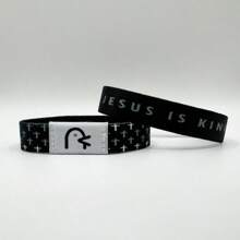 Pulsera con versículo bíblico diario, te trae buena suerte en la , el amor, la riqueza y el feng shui. Minimalista y de moda, adecuada tanto para hombres como para mujeres. Múltiples opciones de color disponibles, fácil de usar, adecuada para todas las ocasiones, resistente al sudor y a la lluvia.