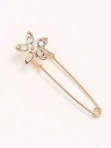 8pcs Faux Pearl Waist Pin Scarf Hijab Clip Shawl Buckle Pin Brooch Sweater Pins Brooches For Women - Pearl Brooch - View 6