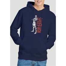 Marvel Spider-Man Mens Hero Stance Hoodie (Navy)