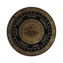 Putuo Decor 1 pièce Planche de divination en bois, Papillon, Phase de lune, Éléments de symboles magiques, Planche de divination en bois pour maison de ferme Ouija, Autel wiccan, Fournitures de sorcellerie, Cadeau