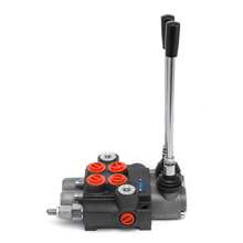 Hydraulic Directional Control Valve 3 Spool Double Acting 11 GPM Hydraulic Valve 3600 PSI 2 Spool Joystick Control Valve For Tractors Loaders Tanks - 2 cuộn - Xem 8