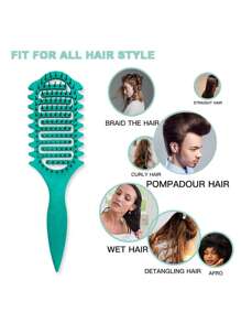 Curl Defining Brush,2025 Curly Hair Brush,Vented Hair Brush For Detangling, Shaping And Defining Curls For Women And Men Less Pulling Add A Shower Cap Of The Same Color,Hair Brush,Comb,Hair Tools,Hair Products And Accessories For Barber Salon Beauty Travel Essentials