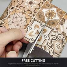 1 Roll 10cm*100cm Fashion Simple Floral Wall Sticker Trim - Instantly Elevate Home Decor With Self-Adhesive Skirting Line Border For TV Background, Door Frame & Waistline Accent