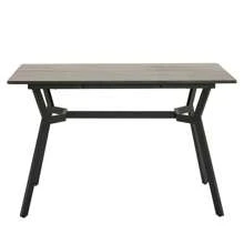 5 PC Dining Set / Wood Top Table / 4 Chairs Kitchen Table Living Room Furniture