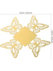 20pcs/Pack Wedding Butterfly Chocolate Candy Dessert Paper Cups Decor Party Favor Boxes