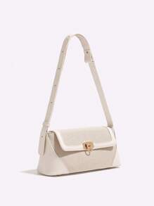 Nueva bolsa de hombro, bolso, bolso de baguette, versátil bolso debajo del brazo, de moda y elegante