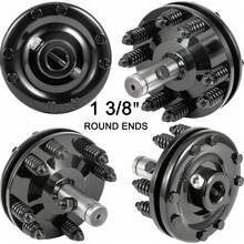 Slip Clutch, 1 3/8" PTO Slip Clutch, 6 Spline Or Smooth Round Ends PTO Friction Clutch, Carburized Steel Tractor Slip Clutch, Adjustable Rotary Cutter Slip Clutch, Black Or Yellow Brush Hog Slip Clutch For PTO Shaft - Smooth Round Black - View 3
