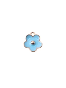 20 pièces Pendentifs de breloque à fleurs 3D stylisés en alliage de zinc gravé, pour collier, bracelet, boucle d'oreille, accessoires de bijouterie DIY