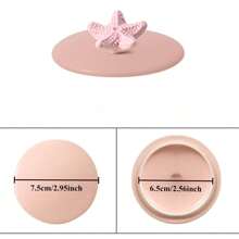 新款自创通用陶瓷海星盖玻璃盖茶杯盖大口径陶瓷杯防尘盖耐高温陶瓷杯盖 - 彩色 - 查看 18