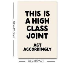 1 幅带框/无框，这是一幅高级联合行动励志海报，趣味引言，鼓舞人心的绘画，帆布印刷，简约学院风墙壁艺术画，适用于宿舍、公寓、办公室、客厅、卧室、现代家居装饰 - 彩色 - 查看 9