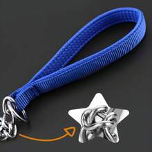 AKAPET Sturdy Metal Dog Leash, Bite Resistant, Chew Resistant, With A Comfortable Foam Grip, Outdoor Leash Suitable For Training Dogs, Suitable For All Dog Breeds