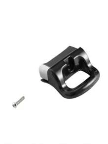 2pcs Black Pot Side Handles - Pressure Cooker, Steamer, Sauce Pot, Ear Replacement, Single Hole, Short Side Handle - Kitchen Cookware Accessories, Pot Accessories (Friendly Reminder: Please Confirm The Size Before Purchasing To Ensure It Fits)