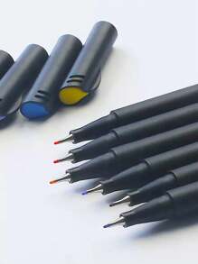 12/24/36/48 件彩色绘画套装，包括细线笔、荧光笔、美术用品、滚珠笔、用于书写笔记的细尖笔、日历着色、Sipa 细尖笔 - 0.4 毫米毡尖、PE 材料、鲜艳的颜色，非常适合成人着色、书写、绘画、教师和学生