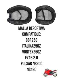 Malla Deportiva Malla Protectora para Asiento de Moto – Confort y Ventilación - Negro - Ver 4