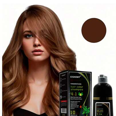 Champú con tinte para el cabello , champú de color natural y de larga duración, champú instantáneo efecto de tinte en minutos, regalos para hombres y mujeres