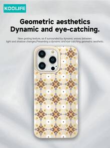 1pc New Minimalist Layered Colorful Painting Animal Cartoon Pattern Fashionable Textured Shockproof Protective Phone Case, Lightweight, Creative High-End Niche Design, Compatible With IPhone 16/16 ProMax/16 Pro/16 Pro/15/15 Pro/15 ProMax/15 Plus/14/13/12/11