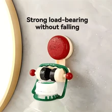 1 pieza Soporte ajustable para cabezal de ducha con ventosa, estantería de ducha sin perforación para el baño, soporte de ducha montado en la pared, base fija universal para cabezal de ducha, accesorios de baño, nuevos productos de otoño, regalo del Día de San Valentín