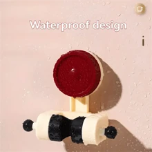 1 pieza Soporte ajustable para cabezal de ducha con ventosa, estantería de ducha sin perforación para el baño, soporte de ducha montado en la pared, base fija universal para cabezal de ducha, accesorios de baño, nuevos productos de otoño, regalo del Día de San Valentín