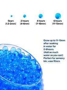 60,000-130,000 Pcs Colorful Water Gel Beads, For Vase Filler, Christmas Decoration, Wedding Centerpieces, Squishy Toys, Perfect Gift Gifts Birthday Graduation