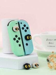 GeekShare 4 pièces de grands couvercles de boutons d'yeux de chat compatibles avec Switch/OLED/Switch Lite