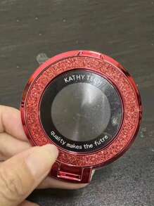 1 pieza Soporte de teléfono inalámbrico de carga magnética plegable y con adhesivo, con diseño minimalista y brillante, compatible con iPhone 11 12 13 14 15 Pro Max, S24 S23 S22 S21 Ultra, iPhone y teléfonos Android, ideal como regalo de cumpleaños para familia y amigos, incluye anillo para los dedos y accesorios para teléfono