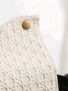 1 peça/3 peças Conjunto de Suporte para Toalha de Rosto com Padrão Tecido Sólido e Relevo, Suporte de Tecido Composto Espesso para Mesa de Escritório, Sala de Jantar, Bar, Sala de Estar ou Quarto - Multicolorido - Visão 4