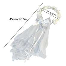 Bridal Wedding Veil - White