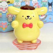 Miniso 名创优品三丽鸥Piggyback Buddies系列盲盒动漫手办 酷洛米 美乐蒂 肉桂狗 吊鱼王 布丁狗 可爱桌面摆件 可动人偶 收藏模型 玩具 娃娃 礼物（随机发货，1个） - 彩色 - 查看 6