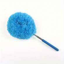 1pc Multi-Functional Cleaning Brush, Microfiber Duster With Telescopic Rod, Household Cleaning And Dusting Tool, Washable And Reusable For High Ceilings, Fans, Furniture And Cars, Bedrooms, Living Rooms And Kitchens