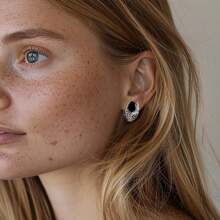2 piezas de pendientes perforados con diseño de esqueletos estilo punk, expansores, dilatadores de acero inoxidable, joyería corporal para hombres y mujeres