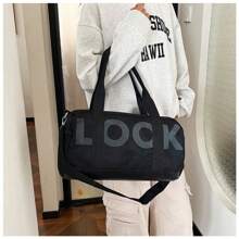 1pc 2pcs,2024 Fitness Bag Large Capacity Short-Haul Travel Bag Unisex Travel Bag Dry Wet Separation Exercise Yoga Bag