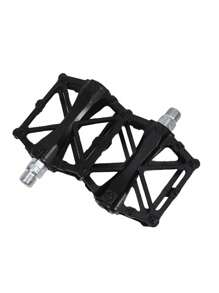 Pédales en alliage d'aluminium antidérapantes et ultra-légères avec roulements DU pour vélos de montagne et vélos de route, vélo de montagne - Noir